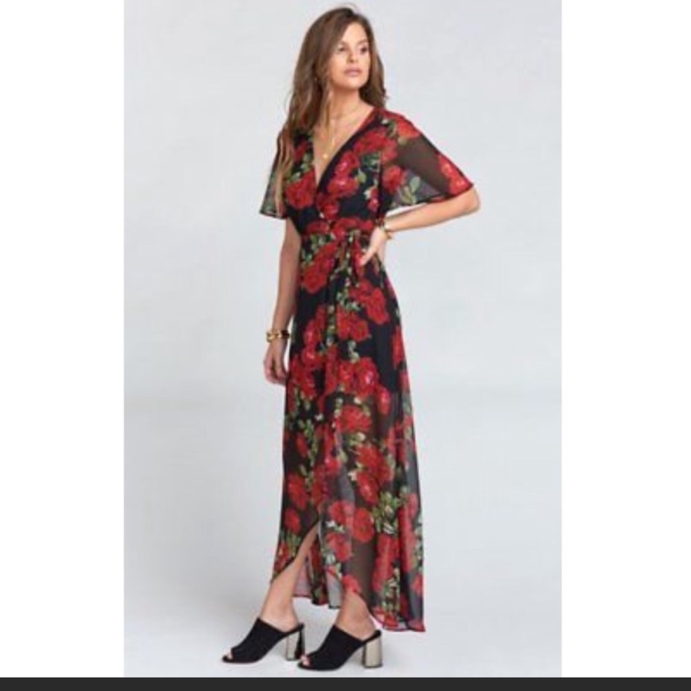 Show me your mumu Marianne Wrap Dress